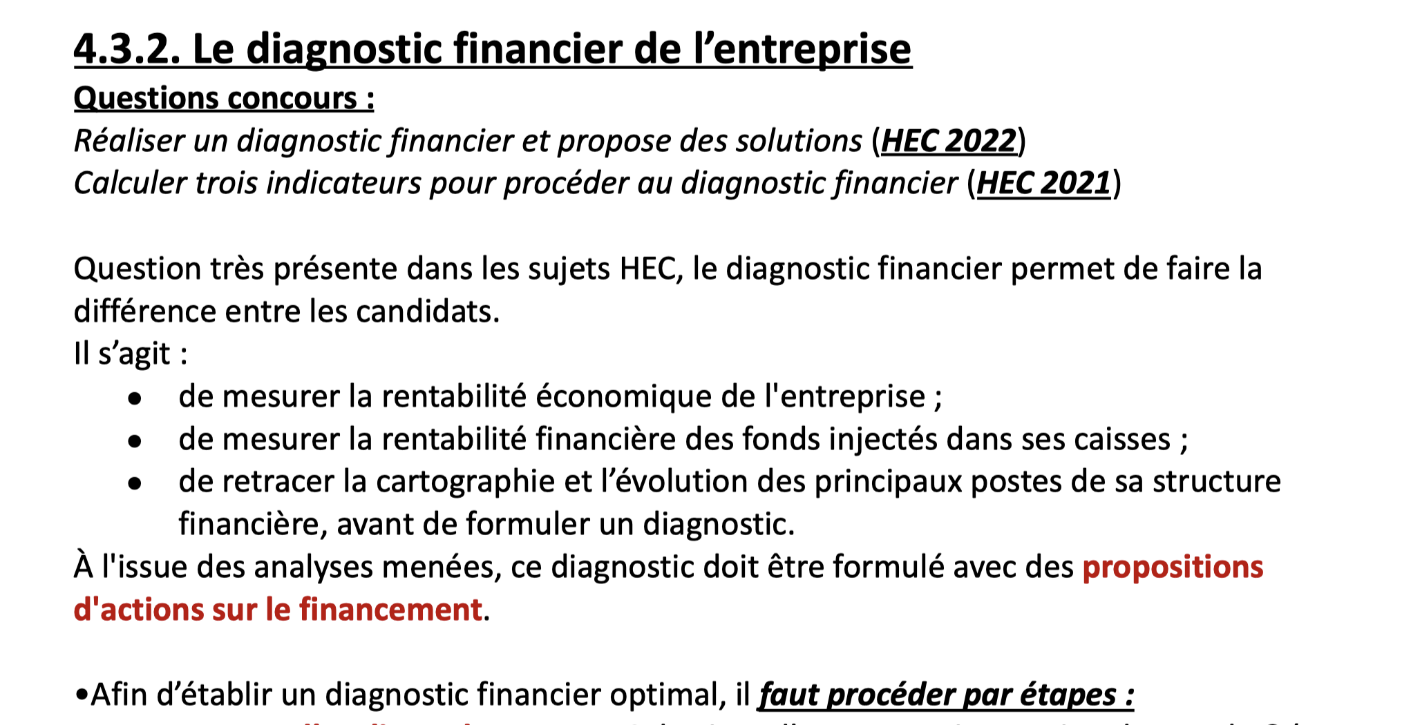 Aperçu fiches management